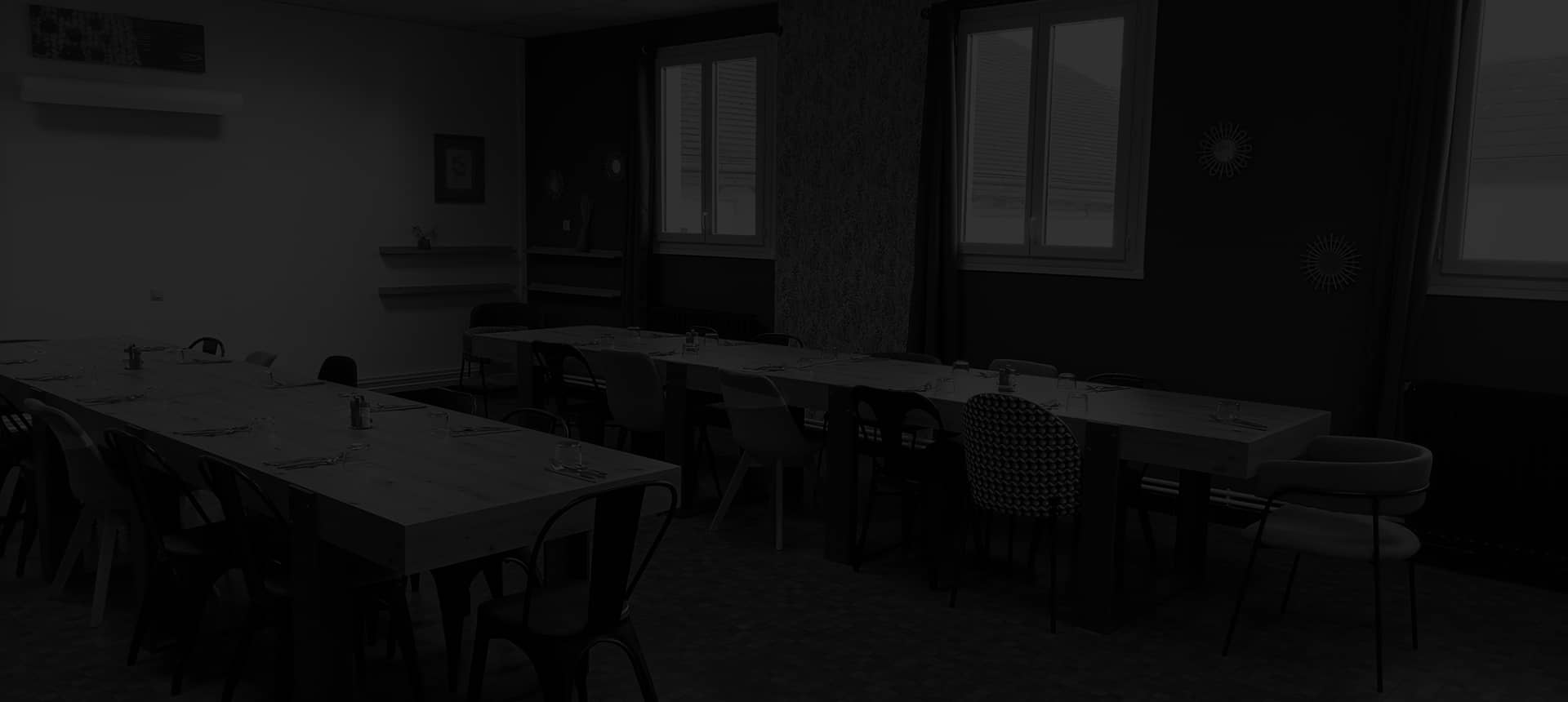 Une salle privatisable pour vos repas de groupe